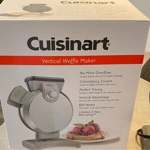Cuisinart Silver Vertical Waffle Maker